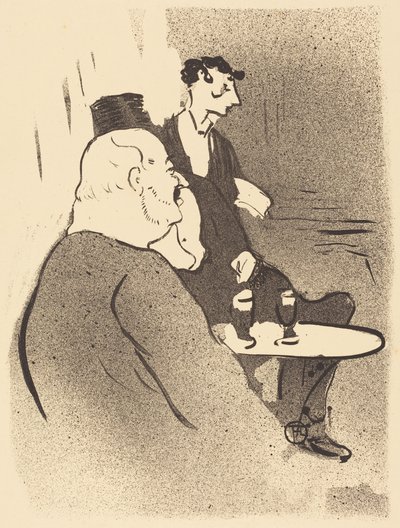 Ducarre no Ambassadeurs (Ducarre nos Embaixadores) de Henri de Toulouse-Lautrec