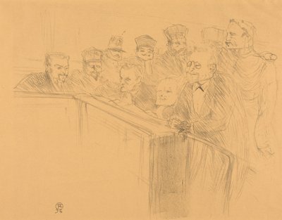 Deposição de Dupas (Deposição Dupas) de Henri de Toulouse-Lautrec