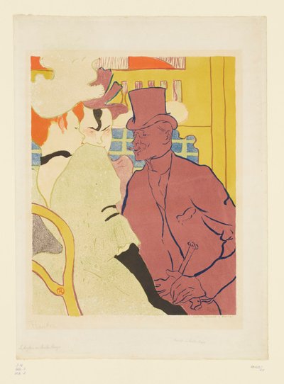 Engländer im Moulin Rouge von Henri de Toulouse-Lautrec