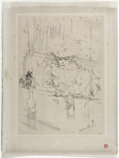 No Hanneton de Henri de Toulouse-Lautrec