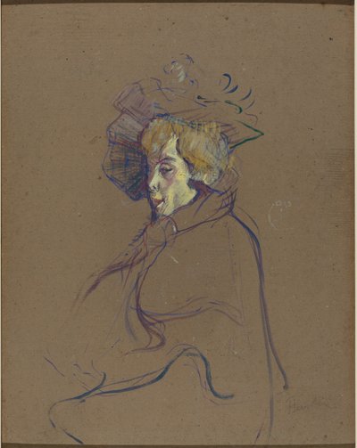 Jane Avril de Henri de Toulouse-Lautrec