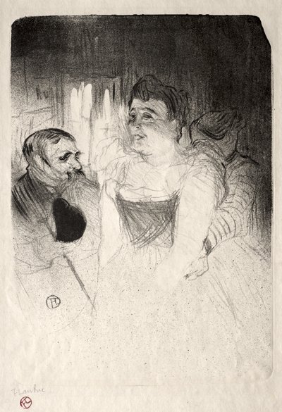 Judicial no Loge de Henri de Toulouse-Lautrec