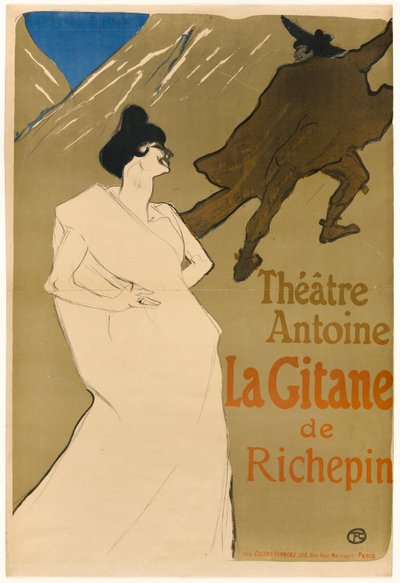 cigano de Henri de Toulouse-Lautrec