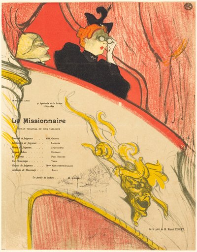 O Missionário de Henri de Toulouse-Lautrec