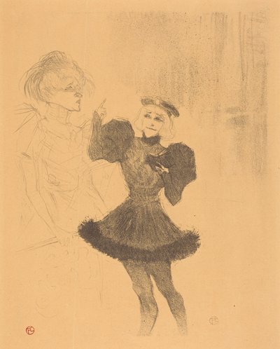 Lender e Lavallière em "Le fils de l