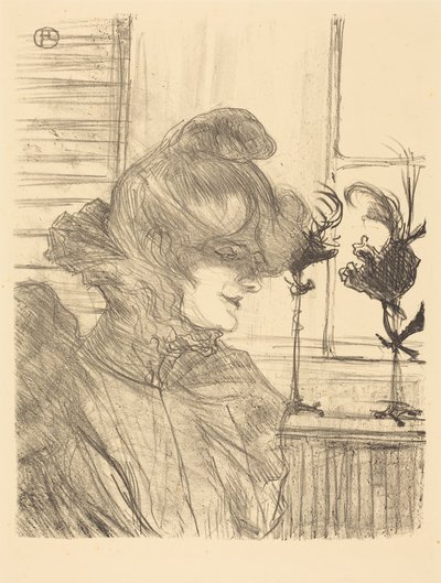 Mme. Le Marguoin, modista de Henri de Toulouse-Lautrec