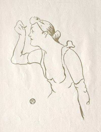 Paula Brebion de Henri de Toulouse-Lautrec
