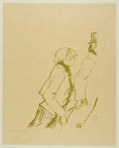 Pobre Caminhante de Rua! de Henri de Toulouse-Lautrec