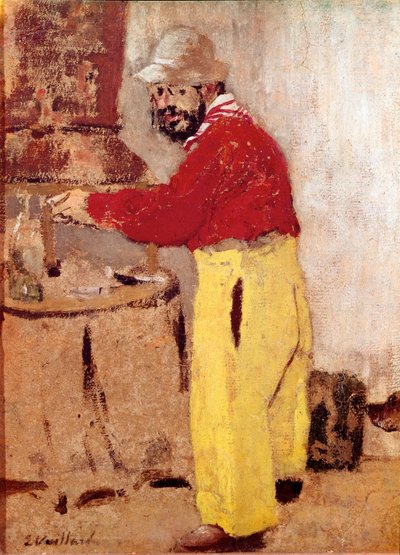 Retrato do pintor Henrique de Toulouse Lautrec de Henri de Toulouse Lautrec