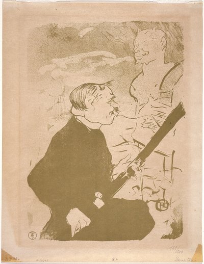 Para a Toil! (For You) 1893 (litografia) de Henri de Toulouse Lautrec