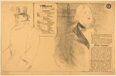 Rafael; Salomé de Henri de Toulouse-Lautrec