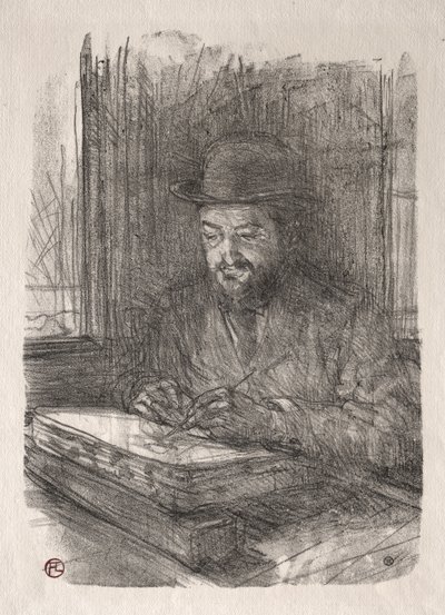 O bom litógrafo de Henri de Toulouse-Lautrec