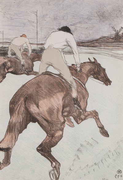 O jóquei de Henri de Toulouse Lautrec