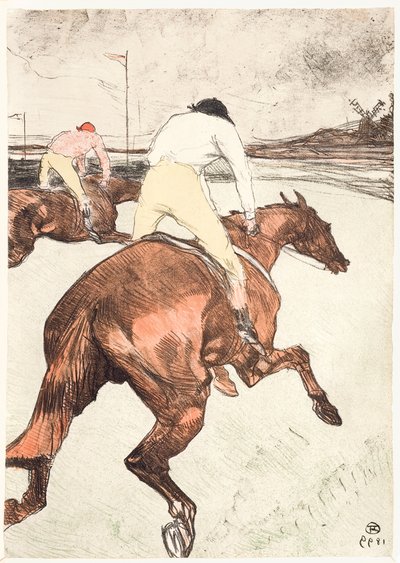 O jóquei de Henri de Toulouse Lautrec