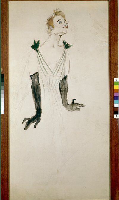 Yvette Guilbert de Henri de Toulouse Lautrec
