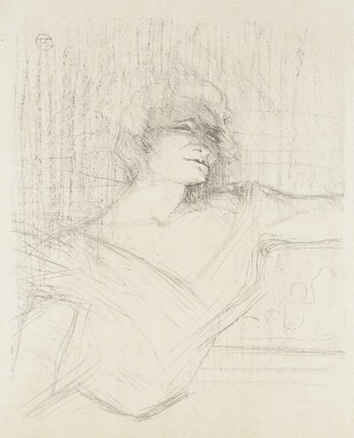 Yvette Guilbert, Dans la Glu de Henri de Toulouse-Lautrec