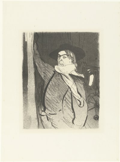 Retrato do cantor e comediante Aristide Bruant
Concerto do café (título da série) de Henri de Toulouse Lautrec (signed by artist)
