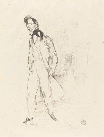 Adolphe or the Sad Young Man (Adolphe ou le jeune homme triste) de Henri de Toulouse Lautrec