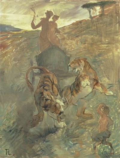 Alegoria, a primavera da vida, 1883 de Henri de Toulouse Lautrec