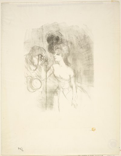 Anna Held e Carequinha de Henri de Toulouse Lautrec