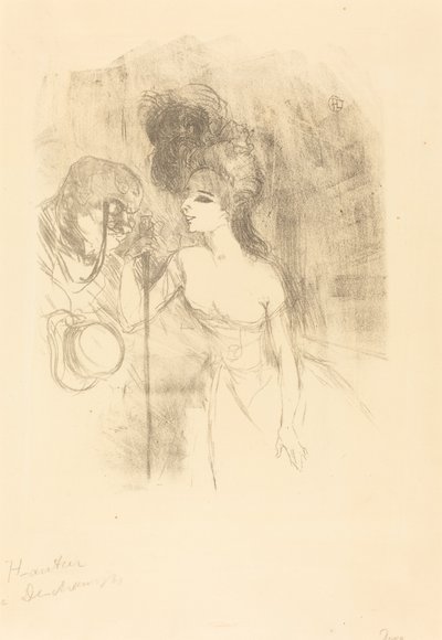 Anna Held e Careca Anna Held e Careca, 1896. de Henri de Toulouse Lautrec