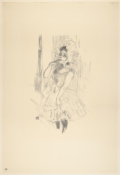 Anna Held, em Todas essas senhoras no teatro de Henri de Toulouse-Lautrec
