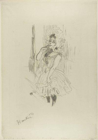 Anna Held, em Todas essas senhoras no teatro de Henri de Toulouse Lautrec