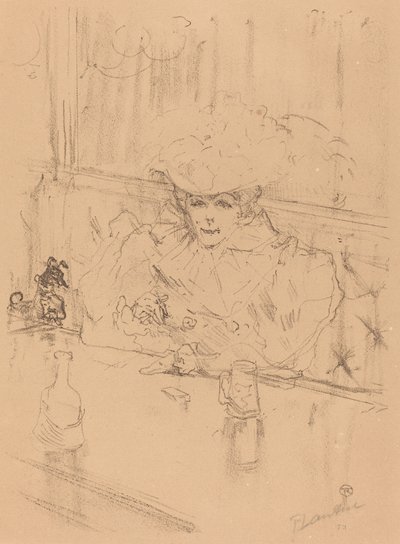 No Hanneton Au Hanneton, 1898. de Henri de Toulouse Lautrec