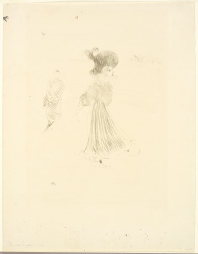 No Palácio do Gelo de Henri de Toulouse Lautrec