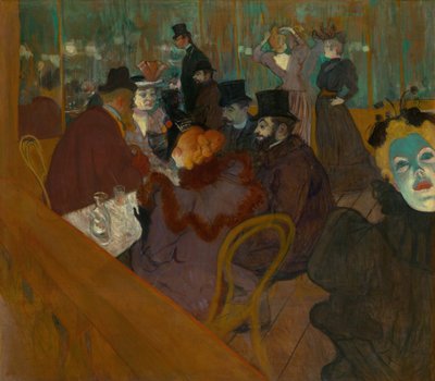 No Moulin Rouge, 189295. de Henri de Toulouse Lautrec