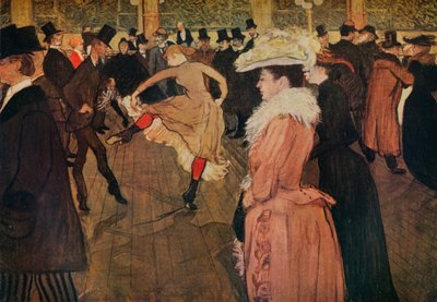 No Moulin Rouge, a dança, 1890 1934 de Henri de Toulouse Lautrec