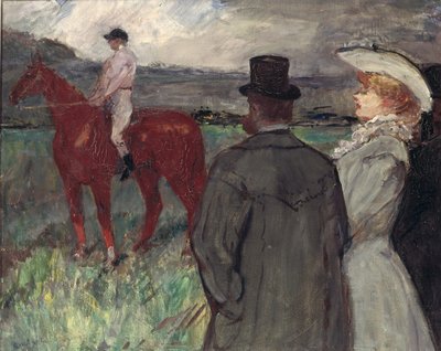No Racecourse de Henri de Toulouse Lautrec