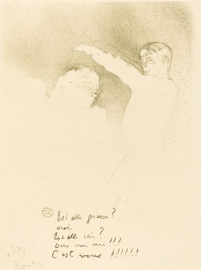 Nas Variedades: Mlle. Lender et Brasseur Aux Variedades: Mlle. Lender et Brasseur, 1893. de Henri de Toulouse Lautrec