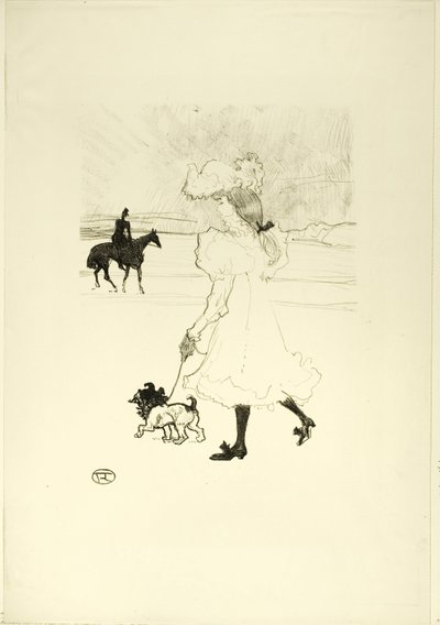 Na floresta de Henri de Toulouse Lautrec