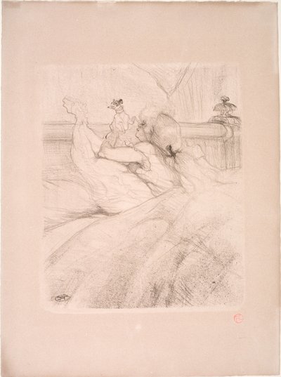 Na cama de Henri de Toulouse Lautrec
