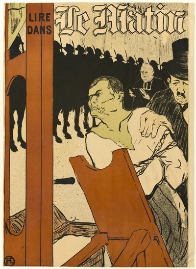 Ao pé do andaime de Henri de Toulouse Lautrec