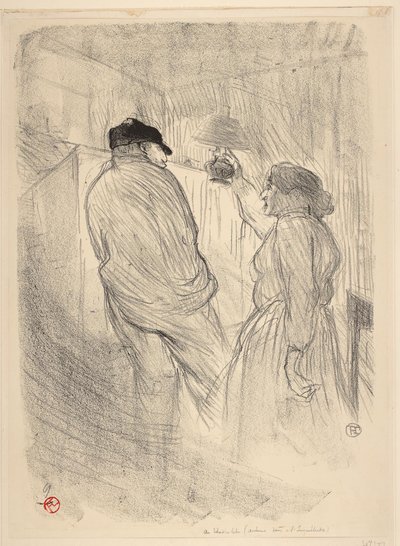 No Free Theatre, Antoine em The Worry de Henri de Toulouse Lautrec