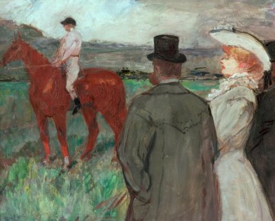 Nas corridas de Henri de Toulouse Lautrec