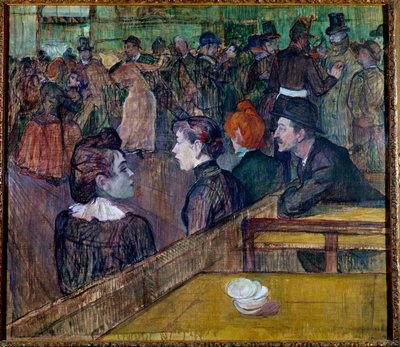 Baile no Moulin de la Galette de Henri de Toulouse-Lautrec