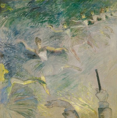 Dançarina de balé. 1885-86 de Henri de Toulouse Lautrec