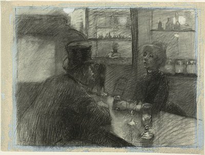 Bar do Café da rue de Rome de Henri de Toulouse Lautrec