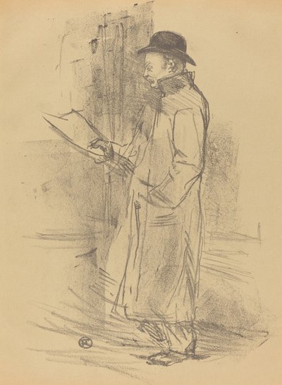 Benefício para Firmin Gémier de Henri de Toulouse Lautrec