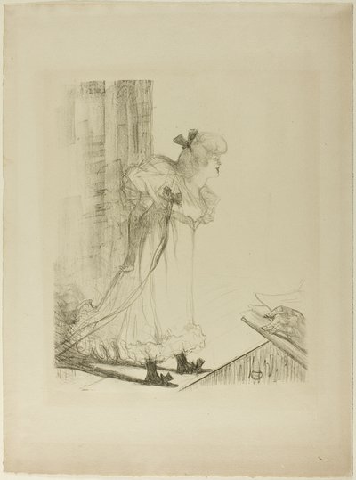 Cantora de cabaré de Henri de Toulouse Lautrec