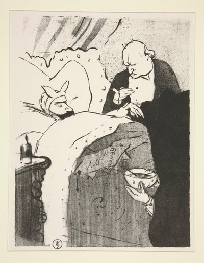 Carnot malade! (Carnot está doente!) de Henri de Toulouse-Lautrec