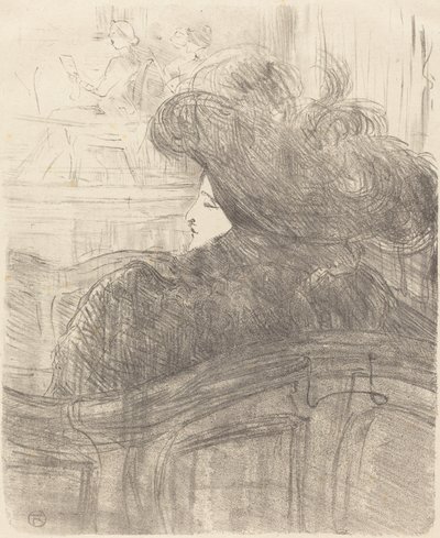 Cléo de Mérode von Henri de Toulouse-Lautrec