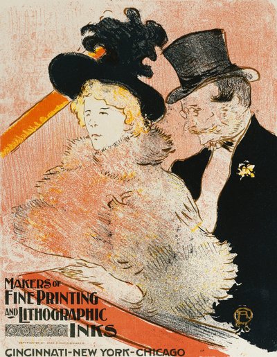 concerto; No concerto, 1896 de Henri de Toulouse Lautrec