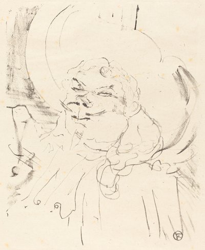 Coquelin, o Velho (Coquelin aine) de Henri de Toulouse Lautrec