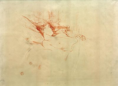 O sono de Henri de Toulouse Lautrec