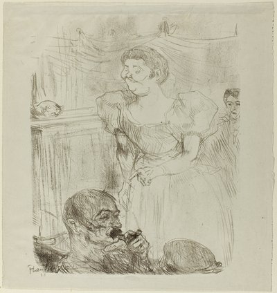 Di ti Fellow, Cantor Inglês em um Café-Concerto de Henri de Toulouse Lautrec
