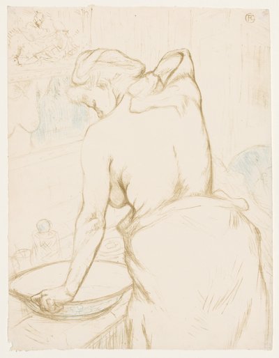 Elles: The Toilet, 1896. de Henri de Toulouse Lautrec